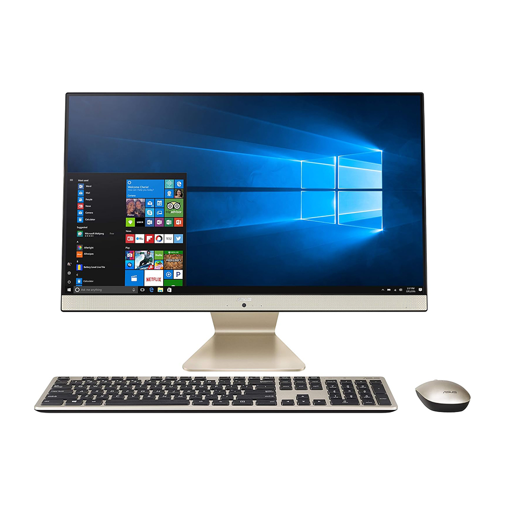 ASUS AiO All-in-One Desktop PC, 23.8” FHD Anti-glare Display, Intel Pentium Gold 7505 Processor, 8GB DDR4 RAM, 256GB PCIe SSD, Windows 10 Home